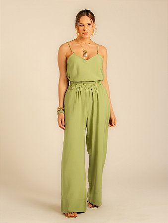 Pantalona Cós Vibração Verde Avocado