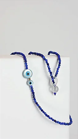 Colar Olhar Lapislazuli