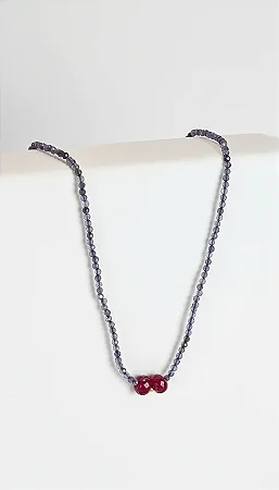 Colar Amar Iolita Rubis