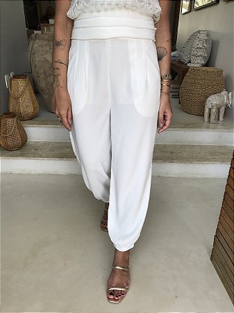 Calça Veneza Off-white