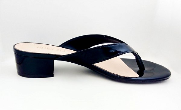 Tamanco salto baixo arezzo Clearance