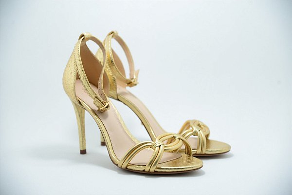 Sandália salto alto - AREZZO - Golden Brands - Loja de Confecção e Calçados