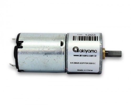 Motor Akiyama c/ Caixa de Redução 5V / 330 RPM