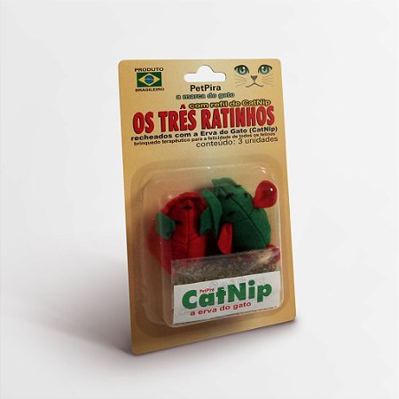 Os Três Ratinhos com CatNip