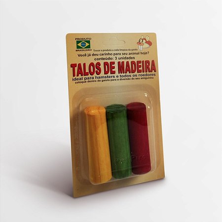 Talos de Madeira Roedores