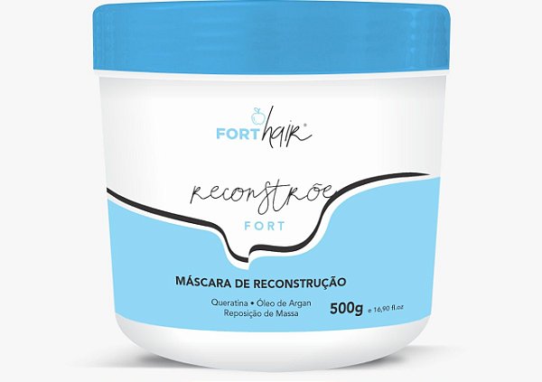 MASCARA DE RECONSTRUÇÃO PARA CABELOS 500GR - FORTHAIR