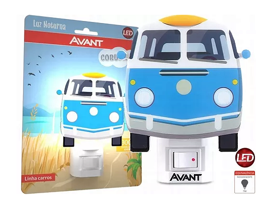 Luz Noturna Led Kombi Corujinha Avant
