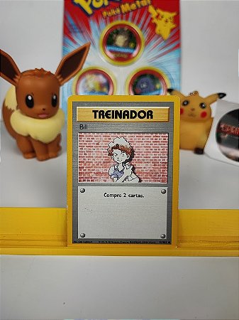 Carta Terinador Bill (91/102) Pokémon Ano 1995