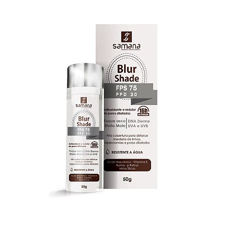 Blur Shade FPS 75 – Indicado para todos os tipos de pele, incluindo para peles oleosas.