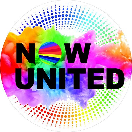 Painel Festa Redondo Now United 3d Estampa Digital 1,80M