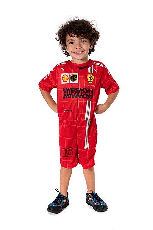 Fantasia Piloto Infantil Curto