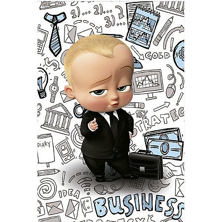 Painel Festa Retangular P/ Casado 1,5x2,2 Poderoso Chefinho 1