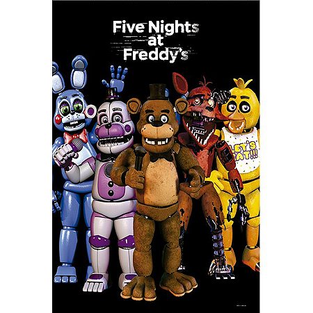 Painel Festa Tema Five Nights At Freddy's