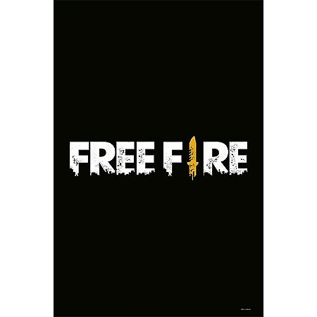 Painel Festa Retangular Para Casado 1,5x2,2m Free Fire 4