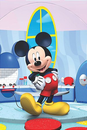 Painel Festa Retangular P/ Casado 1,5x2,2 Mickey 4