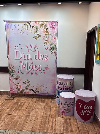 Trio Capa Cilindro Vest Fácil Dia Das Mães 3 + Painel Casado