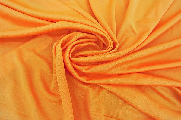 5 Metros De Malha Premium Tencionada Para Decoração E Festa Laranja Claro