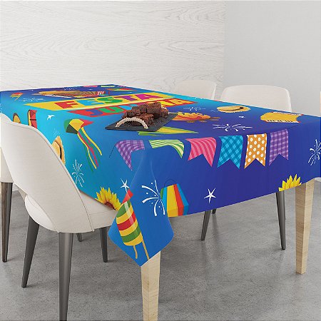 Toalha De Mesa Para Festa Junina, Toalha De Mesa Decorativa MOD2