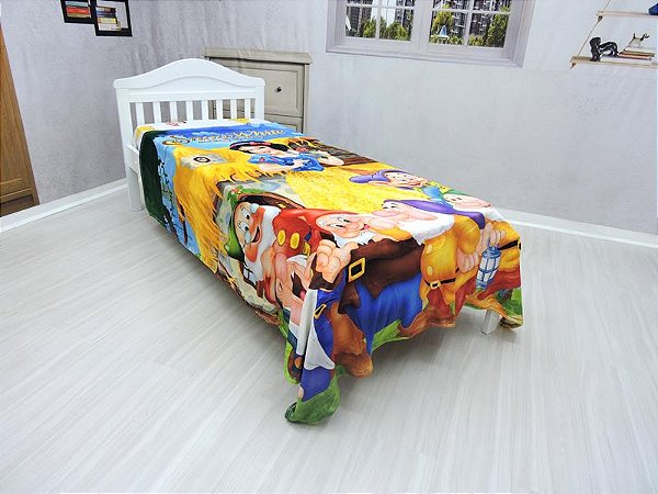 Manta Cobertor Branca de Neve, Solteiro Ultra Soft , Macia, Quentinha