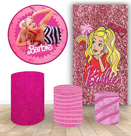 Trio Capa de Cilindro Vest Fácil Barbie mod 2 Kit Painel Casado