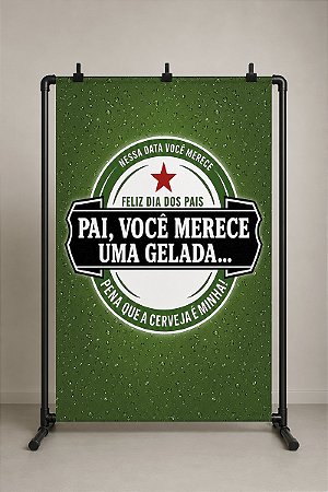 Painel Festa Retangular Interativo P/ Casado 1,5x2,2m Dia Dos Pais 4