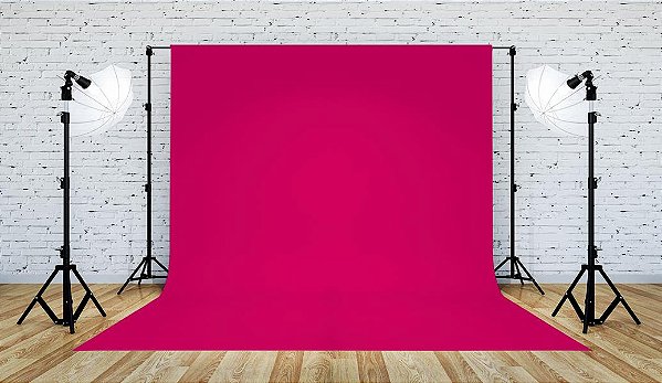 Tecido Fundo Infinito Fotográfico Chroma Key 1,78 X 2,20m - Pink