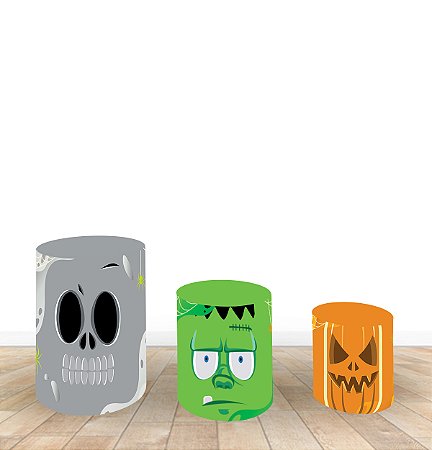 Capa Para Trio De Mesas 3 Halloween mod 2