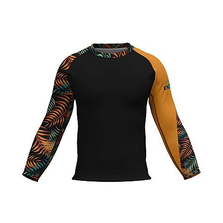 Camiseta Manga Longa Com Proteção Uv50 Verão Moda Praia Mod 1
