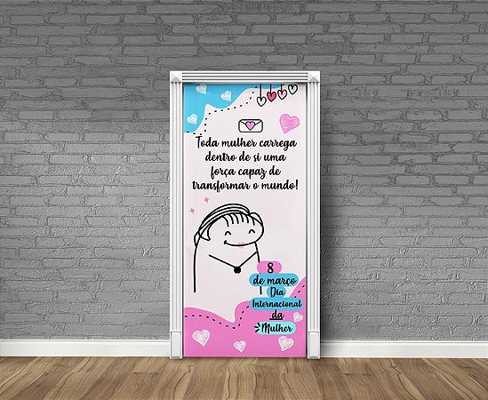 Capa Porta Para Decoração Festa Dia Das Mães 0,87x2,23