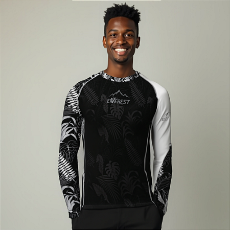 Camiseta Manga Longa Com Proteção Uv50 Inverno Verão Mod 6