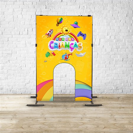 Painel Interativo Dia das Crianças: Decoração Divertida