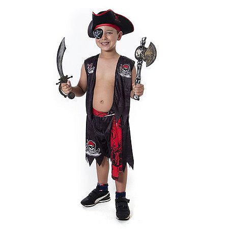 Fantasia Capitão Pirata Infantil