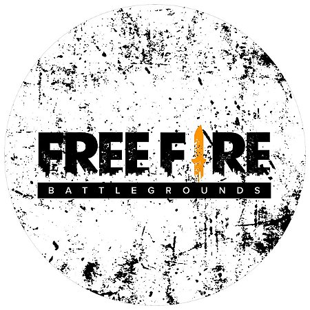 Painel Festa Redondo 3d Free Fire 1,50M estampa digital