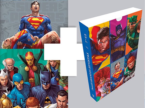 COMBO #5: Dossiês Super Powers + Liga da Justiça + extras