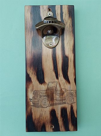 Abridor de garrafas Rústico: Tema  Jeep