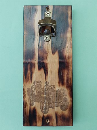 Abridor de garrafas Rústico: Tema  Jeep