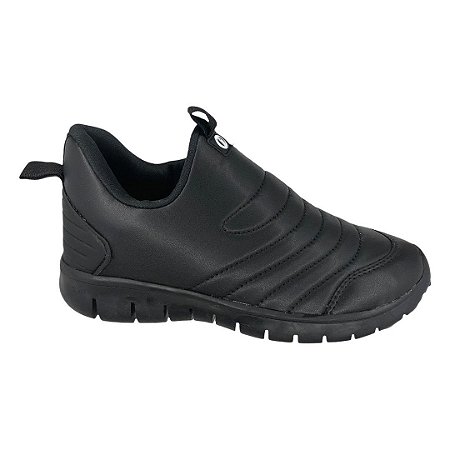 Tênis Infantil Unissex Novopé - 100N263-1424 - Preto-Preto