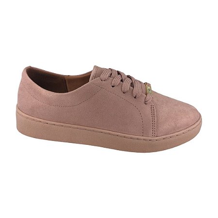 Tênis Feminino Vizzano Casual Camurca Flex - 1214.205 - Rosa