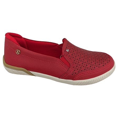 Tênis Feminino Kolosh Casual Hades - C2982 - Vermelho