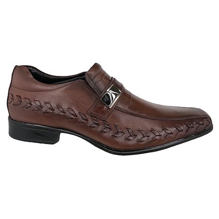 Sapato Masculino Rafarillo Social Couro - 79352 - Marrom