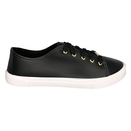 Tênis Feminino Moleca Casual - 5296.210 - Preto