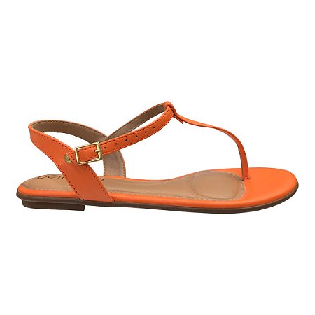 Sandália Feminina Beira Rio - 8384.603 - Laranja