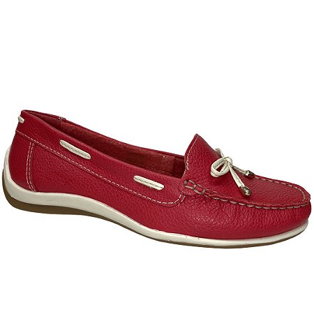 Sapato Feminino Bottero Mocassim Couro - 306101-24 - Pimenta