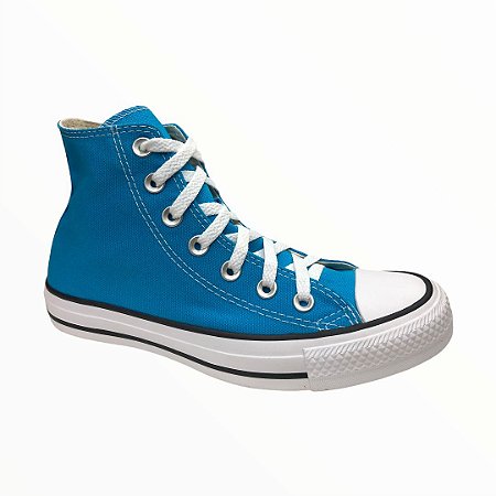 all star azul cano alto