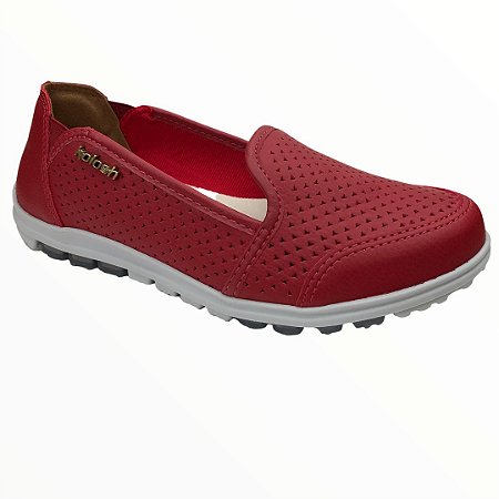 Tênis Feminino Kolosh Casual Hades - C0529 - Vermelho