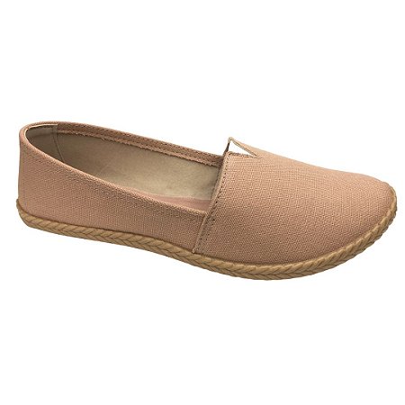 Sapatilha Feminina Moleca Lona Sider - 5287.200 - Nude