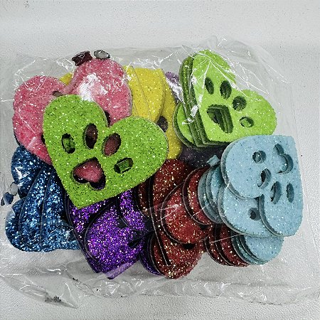 Coração Pata Vazada - 30 UN