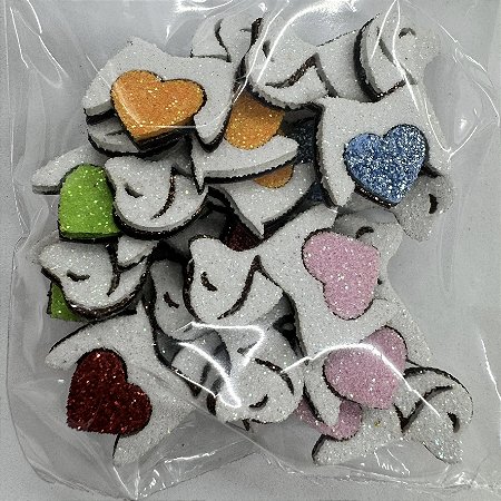 Cachorro com Coração - 15 UN