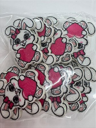 Páscoa - Coelho com coração - 20 UN