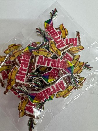 Impresso - Arraiá Vermelho - Festa Junina - 20 UN